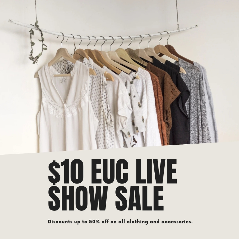 $10 EUC LIVE SHOW SALE Assorted Women's Tops Collection